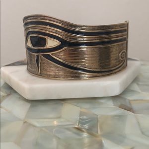 Low Luv Erin Wasson Evil Eye Cuff Bracelet